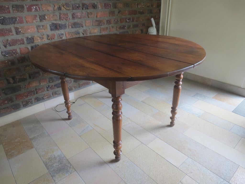antieke tafel, Ophalen