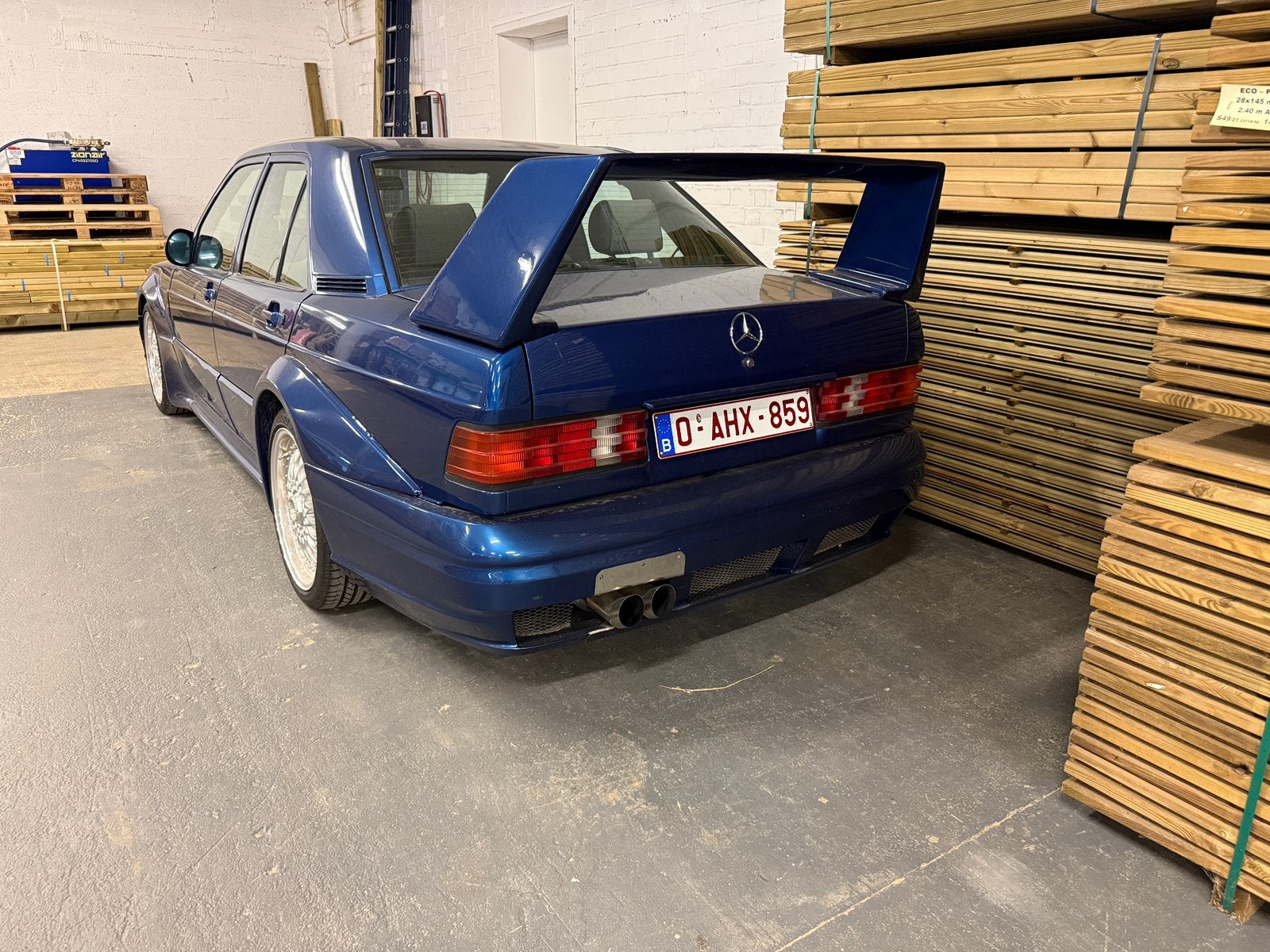 Mercedes 190 2.3 benzine evo look., foto 4