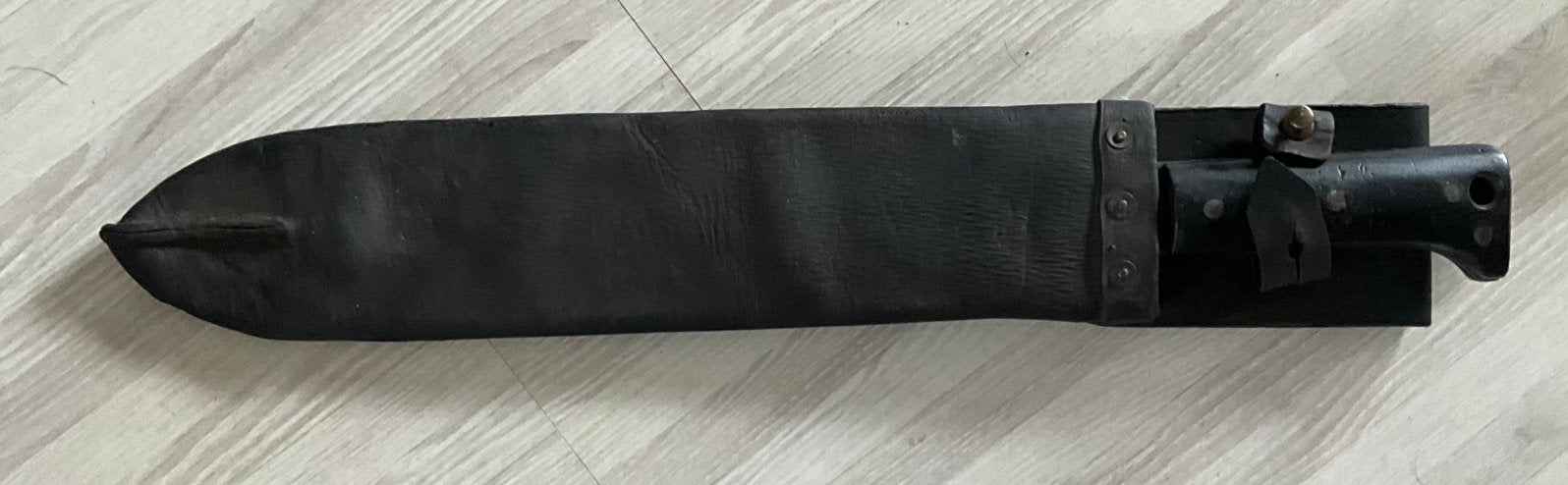 Machette avec fourreau Collins n1250 Legitimus 1940 - 1942, Collections, Enlèvement ou Envoi