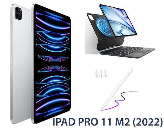 IPAD PRO 11 M2 2022 - 128gb - Keyboard - Pen, Enlèvement ou Envoi, 11 pouces, Comme neuf, Apple iPad Pro