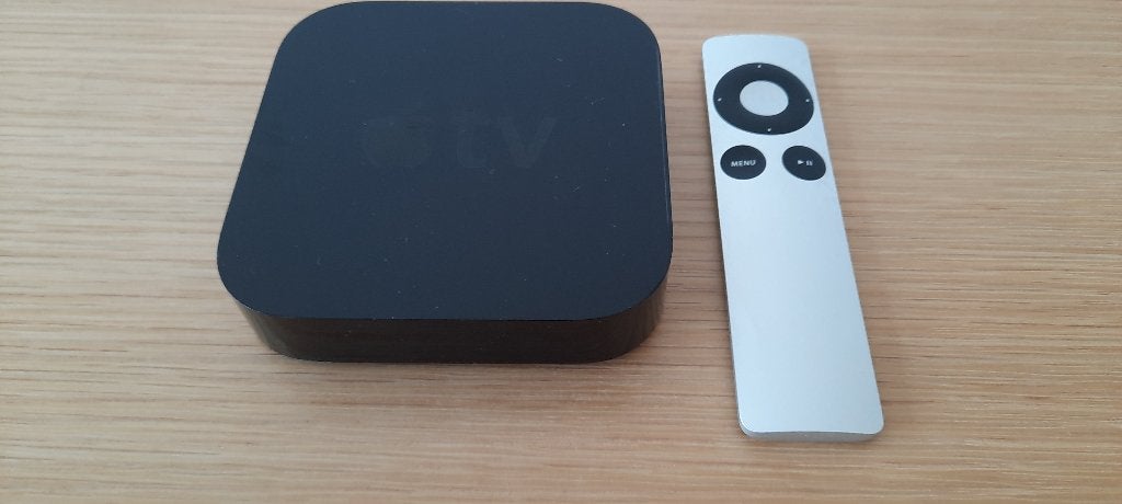 Apple TV A1427 (3e gén.) + télécommande, Enlèvement ou Envoi, Utilisé, HDMI, Moins de 500 GB