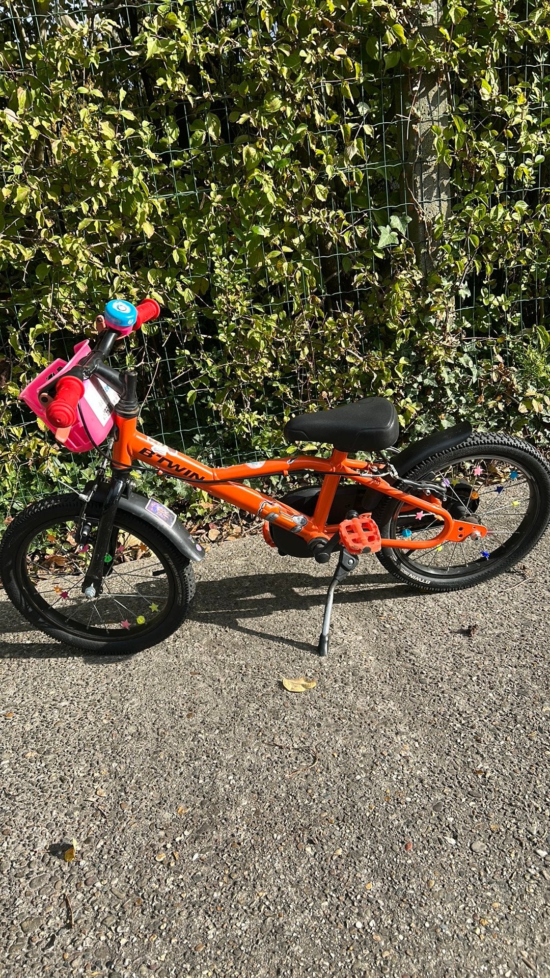 B’Twin kinderfiets 16 inch, Ophalen, Gebruikt