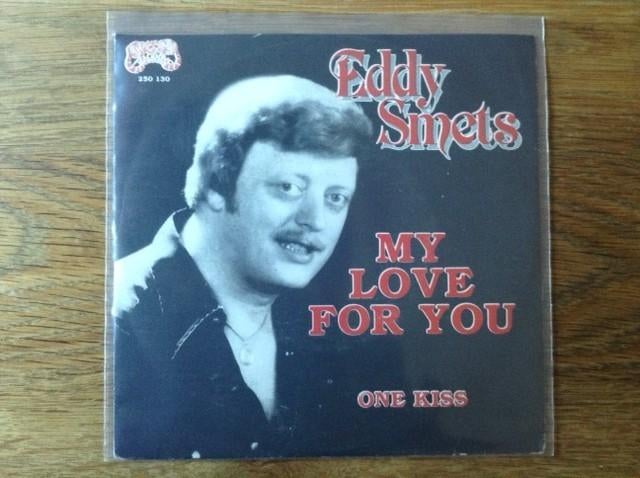 single eddy smets, CD & DVD, Vinyles Singles, Housse de protection extérieure, Pochette photo, Pressage original, Single, 1980 - 1989