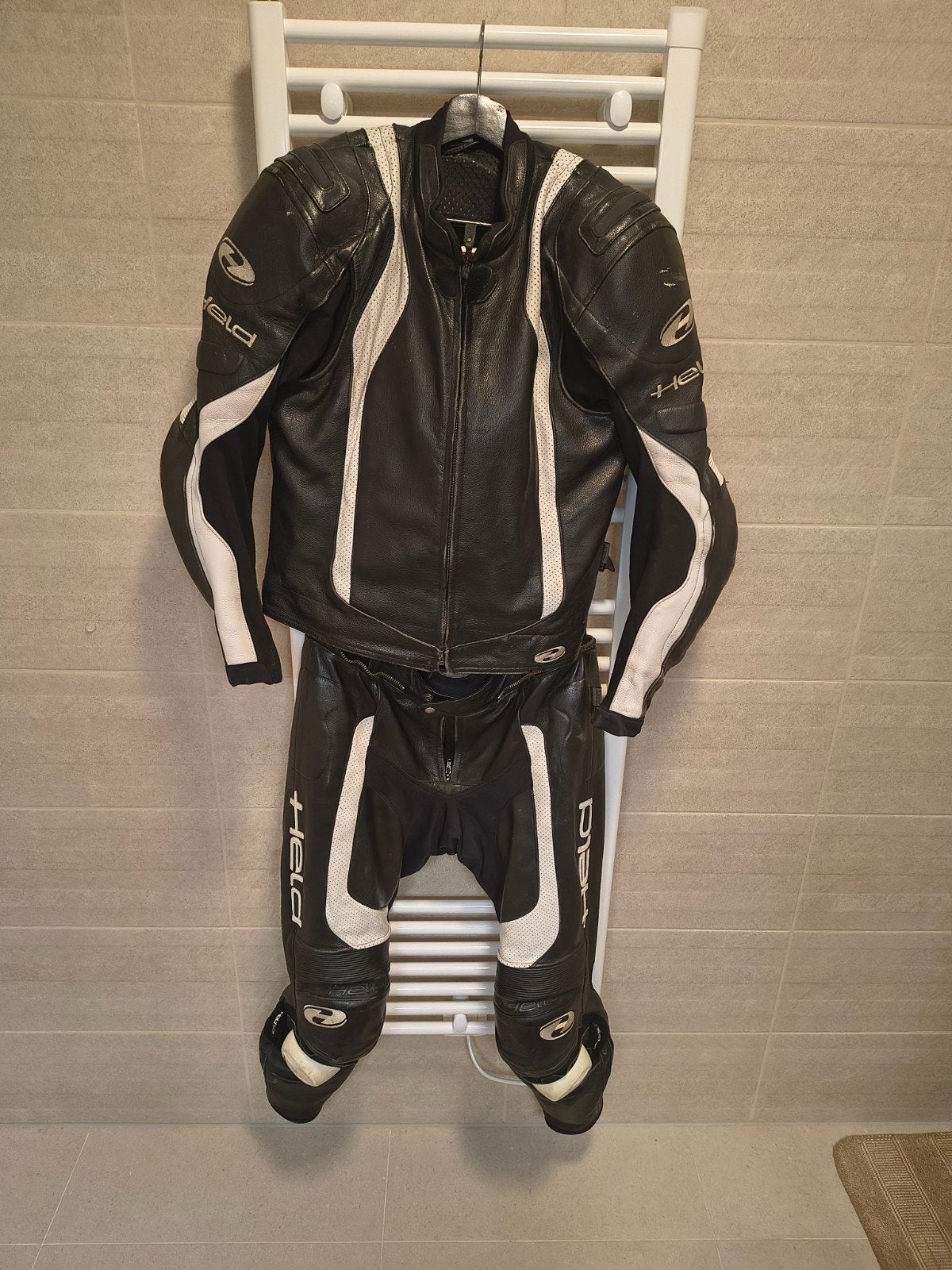 Leren Motorpak | Held | L | zeer goede staat, Motoren, Kleding | Motorkleding, Ophalen of Verzenden, HELD, Tweedehands, Heren