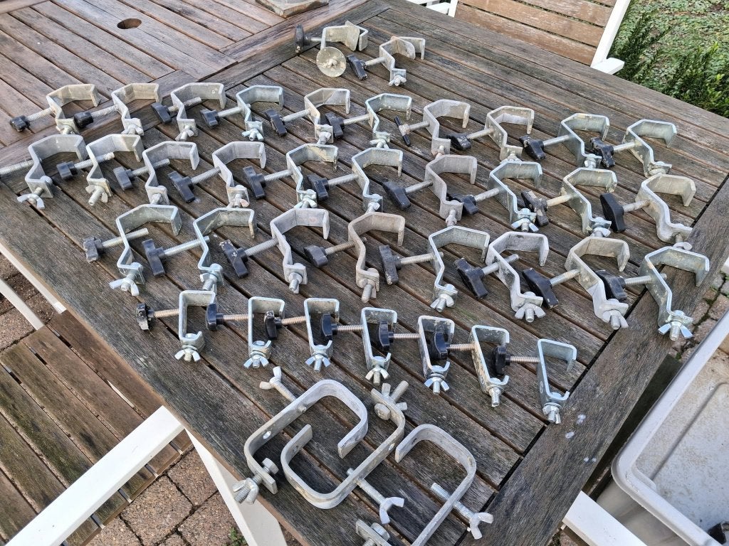 truss haken, Ophalen, Gebruikt