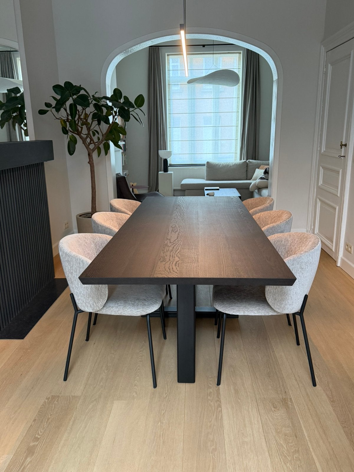 6 eetkamerstoelen (Vajen) Table du Sud, Maison & Meubles, Enlèvement, Comme neuf