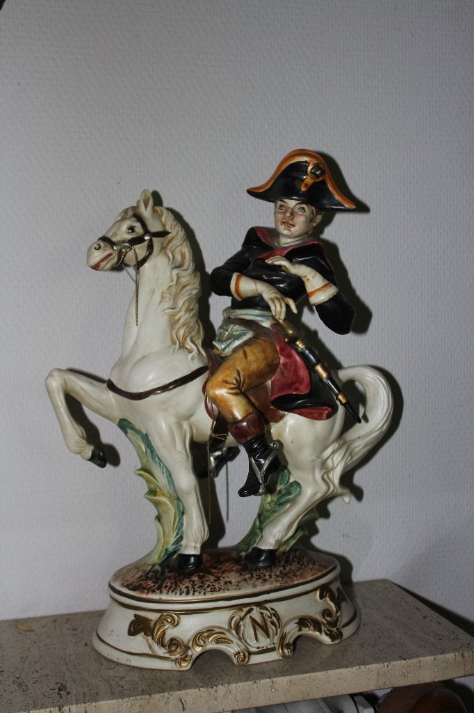 Napoleon beeld, Capodimonte, Made in Italy, Enlèvement