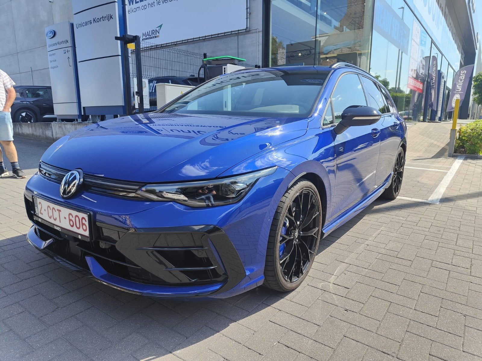 golf 8.5R variant 333pk, Autos, Volkswagen, Cuir, Euro 6, Noir, 5 portes