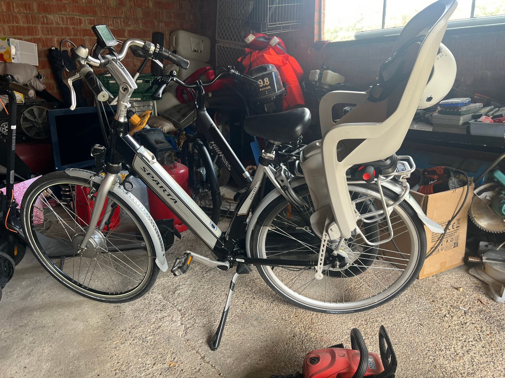 Sparta electrische fiets, Fietsen en Brommers, Ophalen, Zo goed als nieuw, Sparta