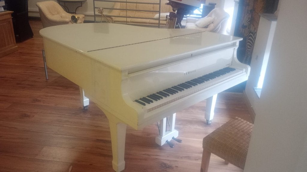 Yamaha G2, Musique & Instruments, Pianos, Enlèvement, Comme neuf, Blanc, Piano