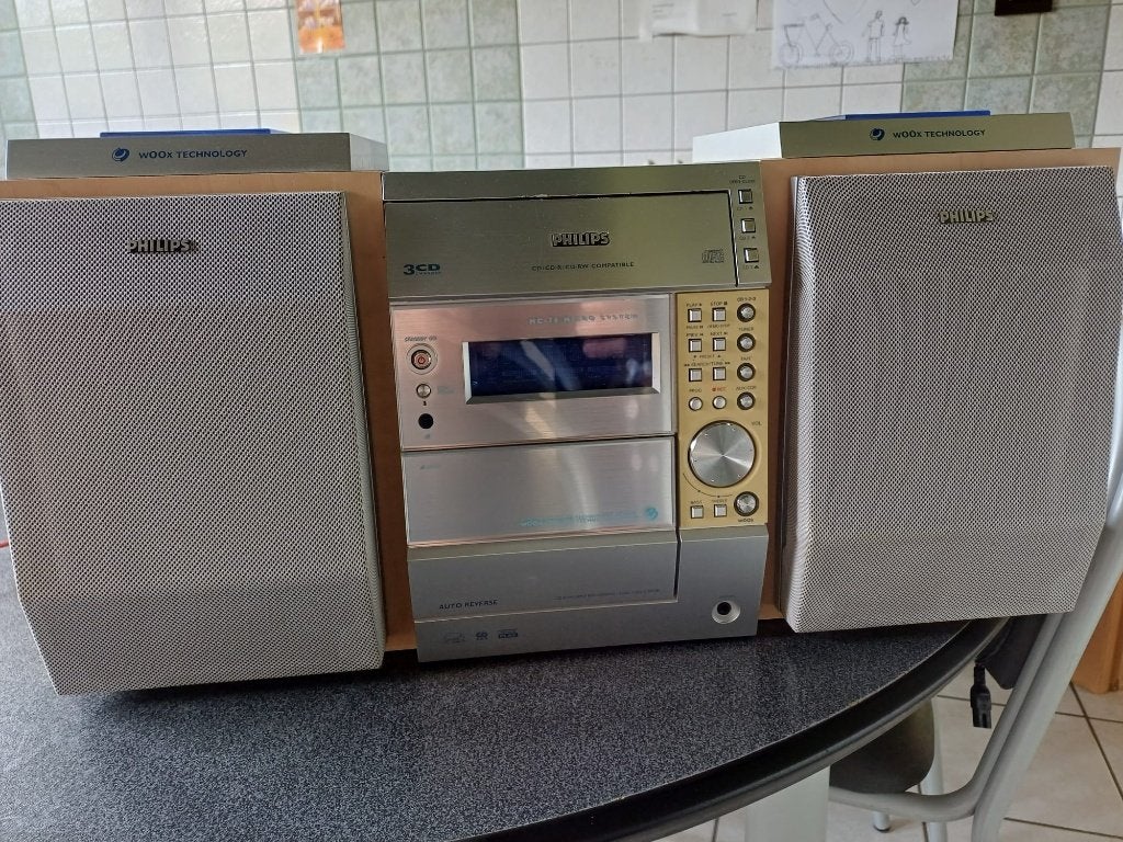 PHILIPS stereoketen, Philips, Micro chaîne, Deck cassettes ou Lecteur-enregistreur de cassettes, Enlèvement
