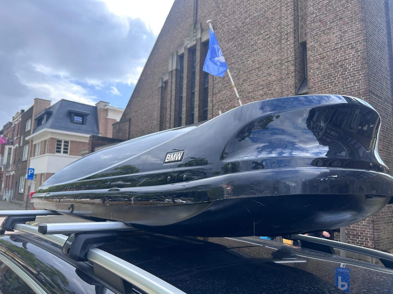 Coffre de toit Thule (en version BMW), Autos : Divers, Enlèvement, Utilisé