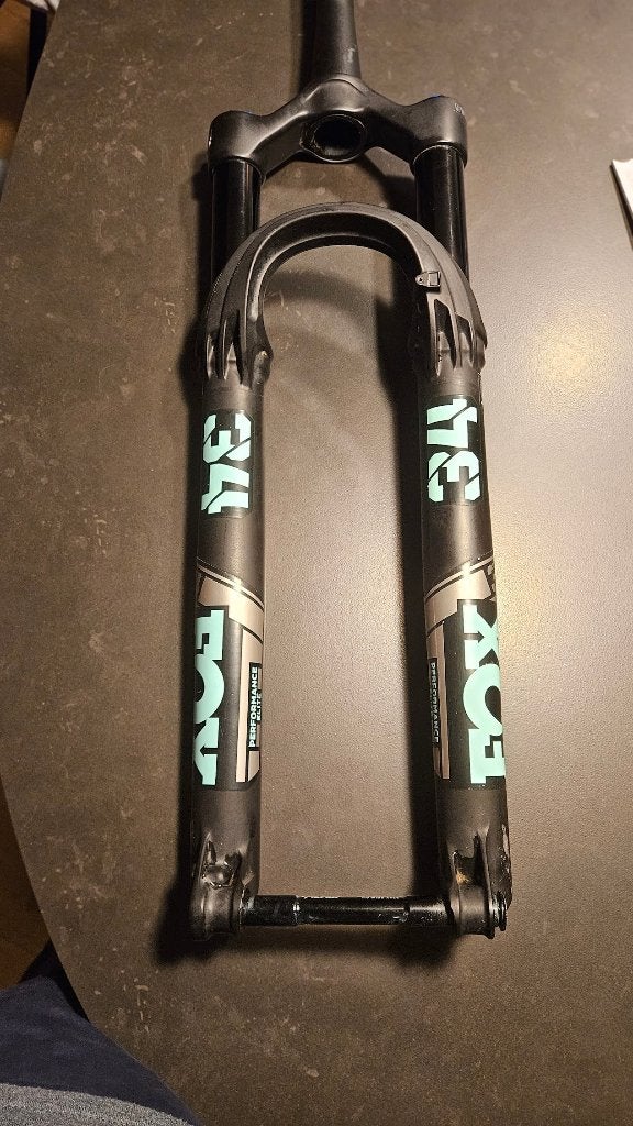 Fox 34 Performance Elite 130mm, Fietsen en Brommers, Ophalen, Gebruikt, Voorvork, FOX RACING