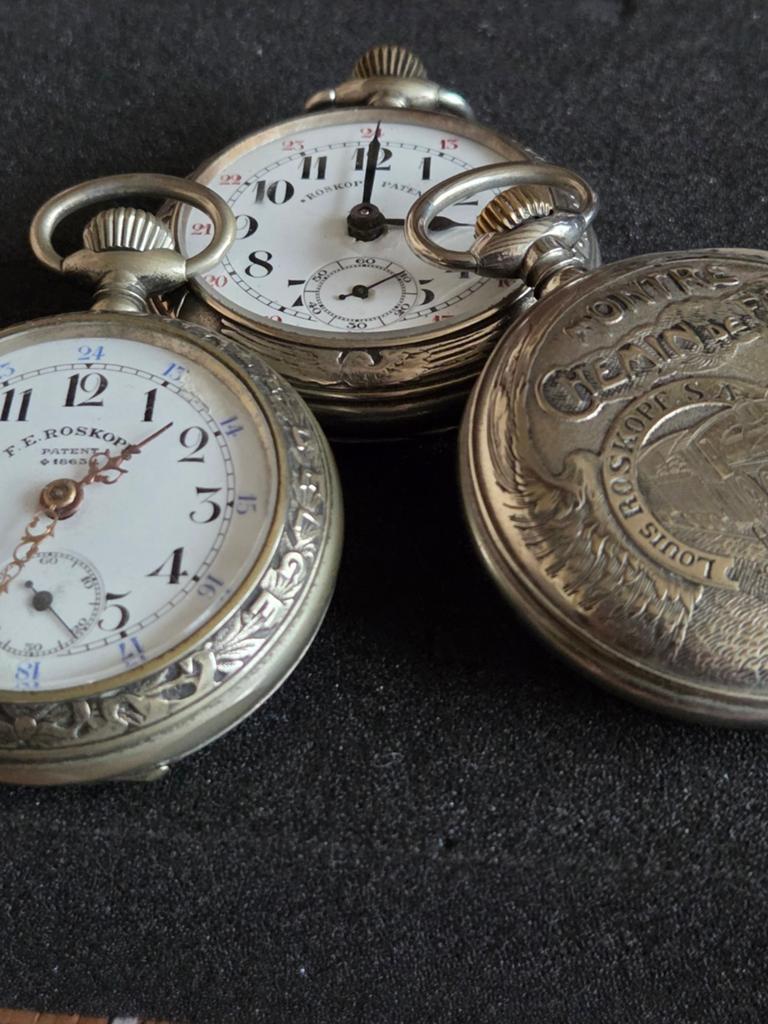 3 zakhorloges, Ophalen