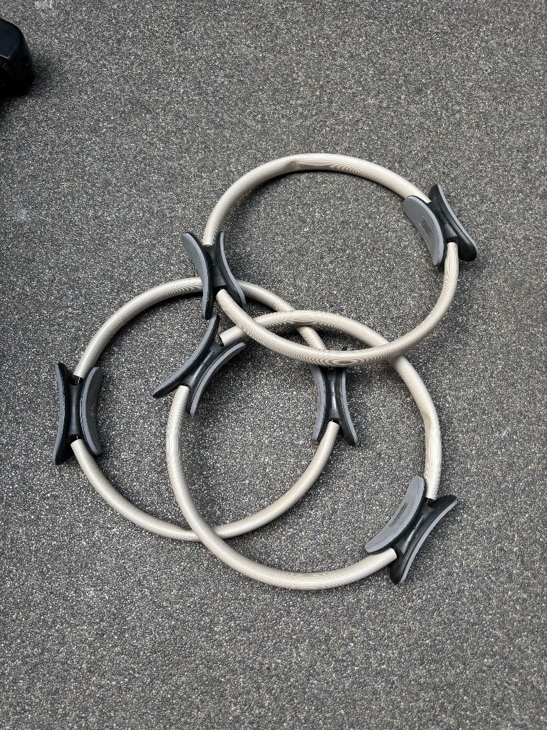 3 Pilates ringen, Sport en Fitness, Yoga en Pilates, Ophalen, Zo goed als nieuw, Overig