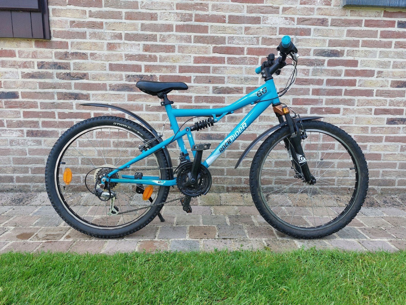 VTT enfant 24 pouces Rockrider full suspendu, Vélos & Vélomoteurs, Vélos | Garçons, 24 pouces, Vitesses, Enlèvement