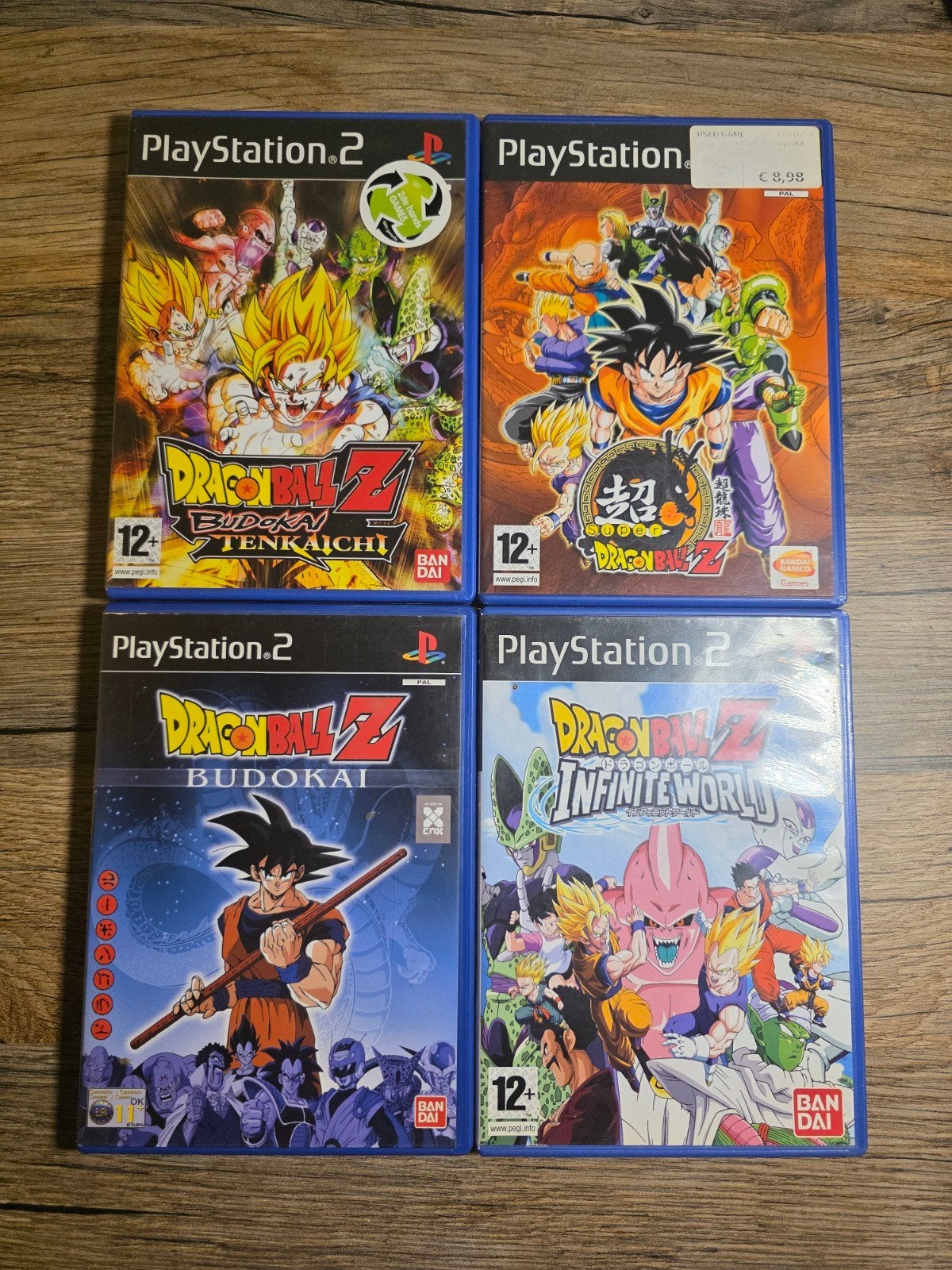 PS2 4 Dragon Ball Z Games, Games en Spelcomputers, Games | Sony PlayStation 2, Ophalen of Verzenden