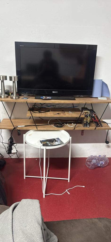 Modern TV Meubel – Stijlvol & Praktisch – Topdeal!, Ophalen, Zo goed als nieuw, Metaal