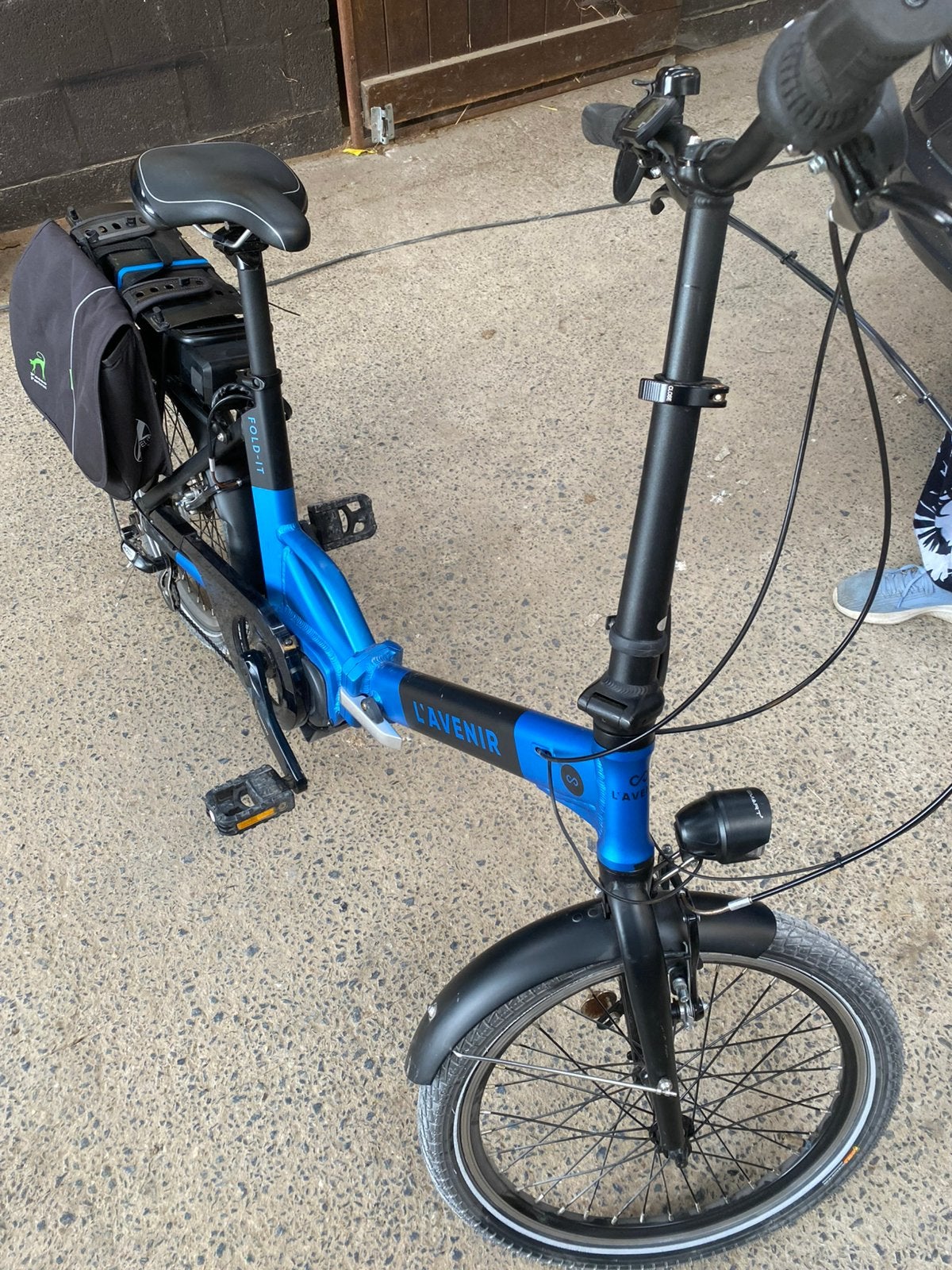 Nieuwe mini fiets  l’avenir, Velgrem, Versnellingen, Nieuw, Totaal opvouwbaar