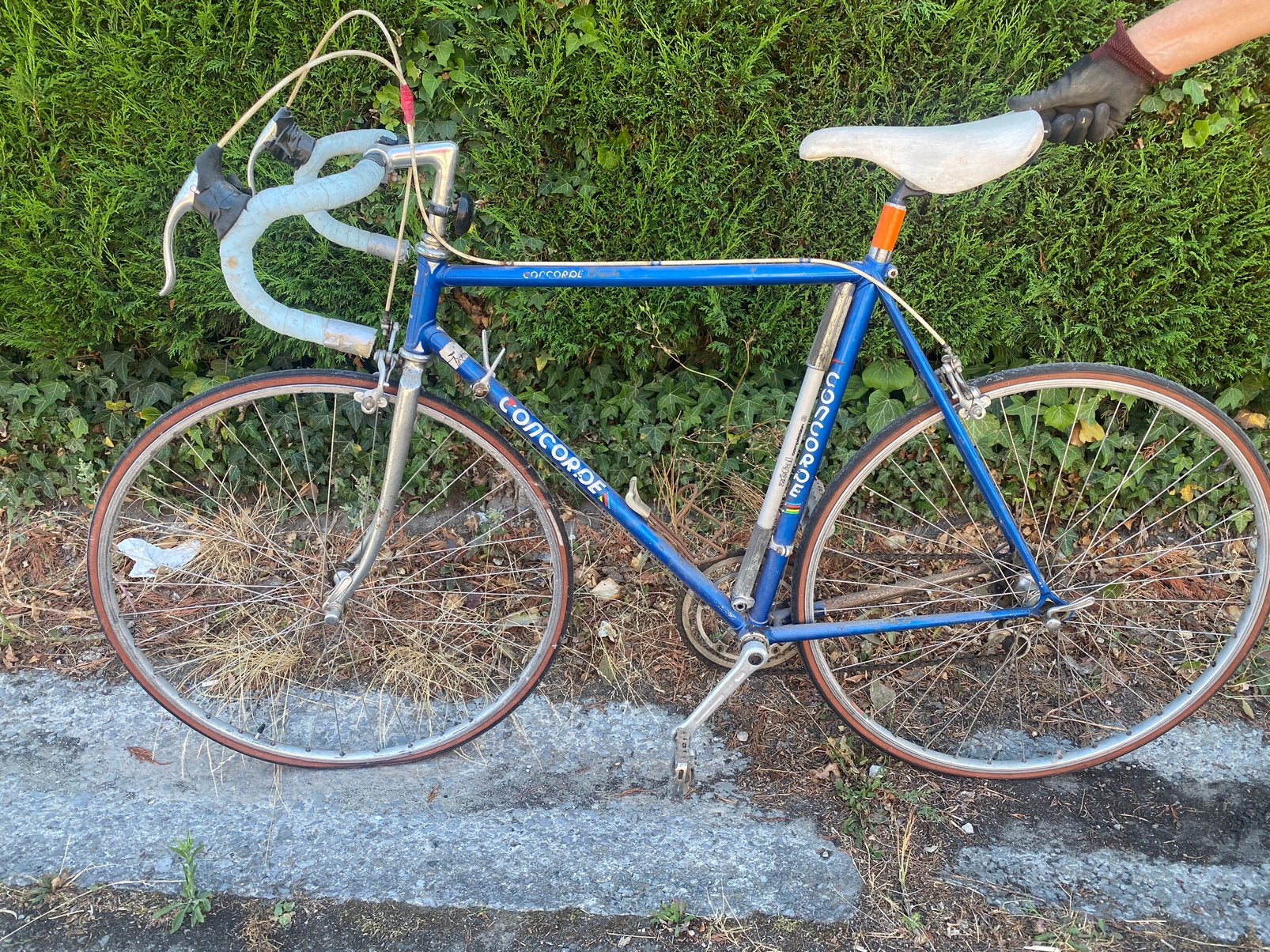 Retro koersfiets, Ophalen, Gebruikt