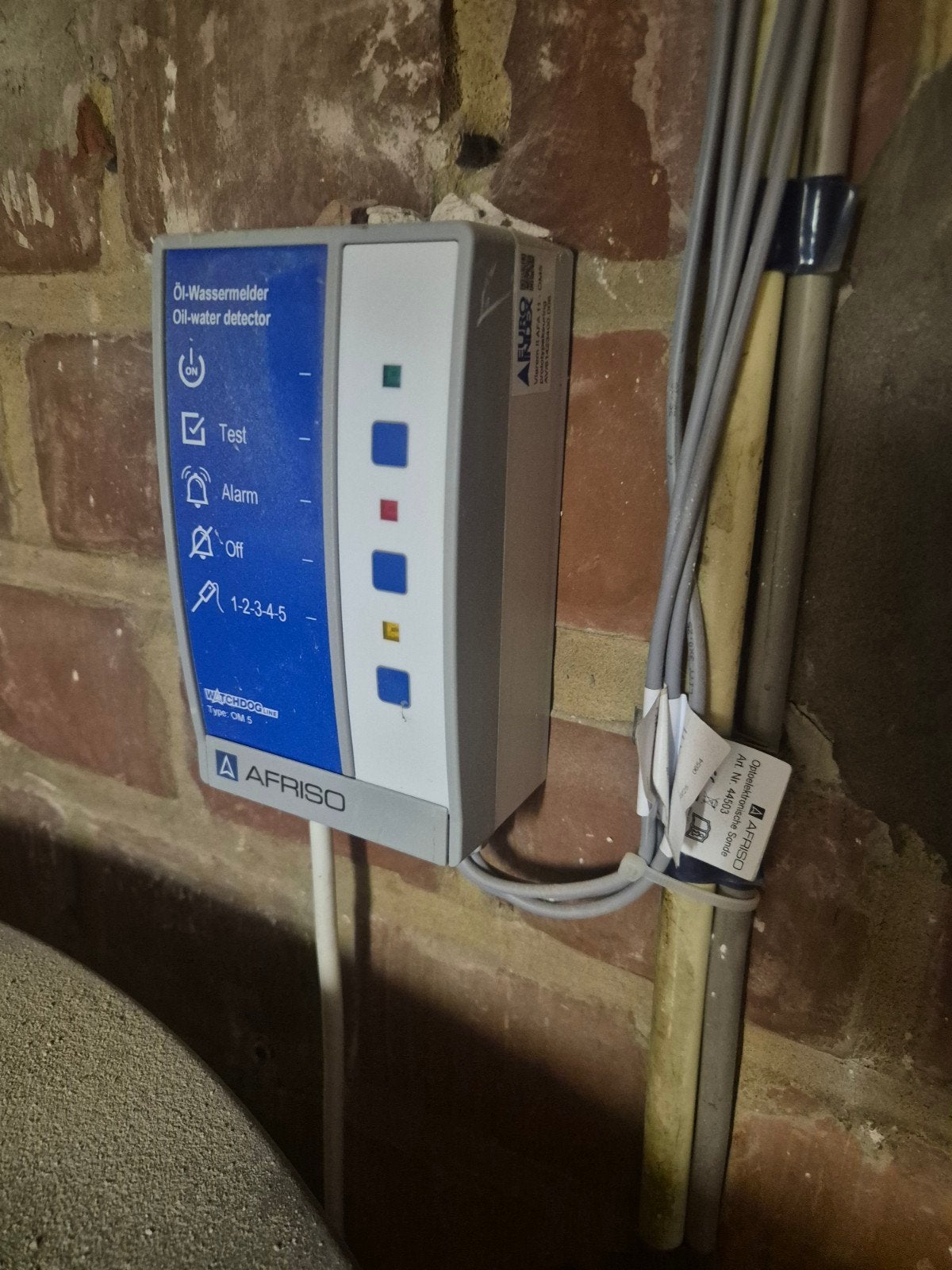 Afriso OM 5 + 4 sondes, Elektronische apparatuur, Ophalen of Verzenden, Zo goed als nieuw