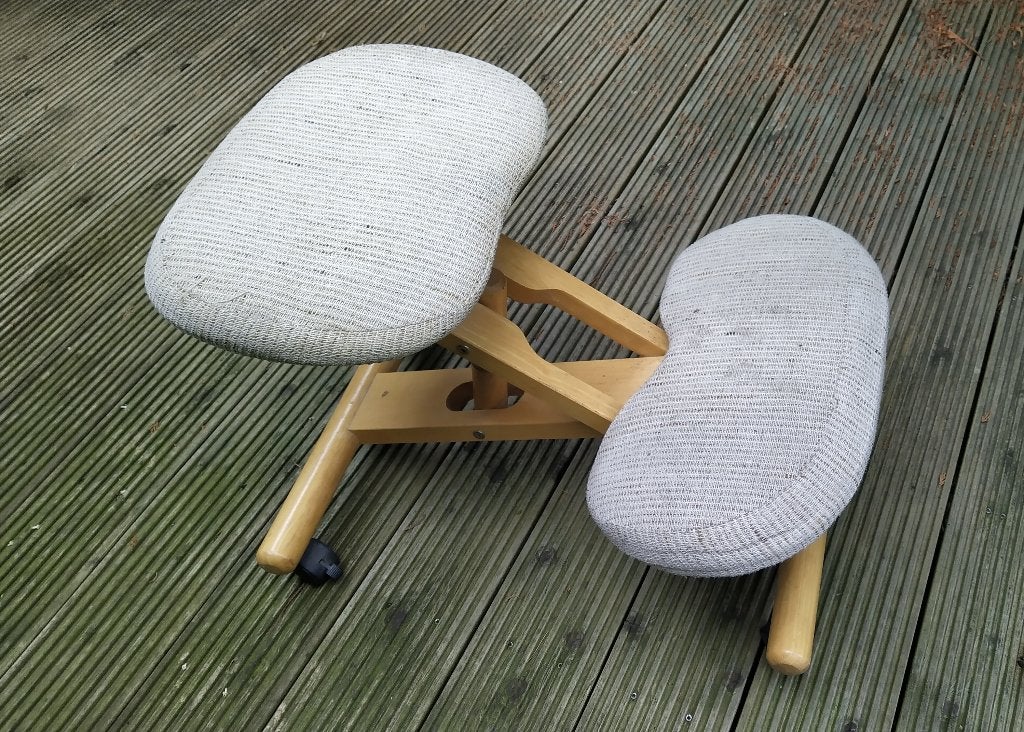 Fauteuil Knee, Maison & Meubles, Beige, Enlèvement, Utilisé, Chaise de bureau