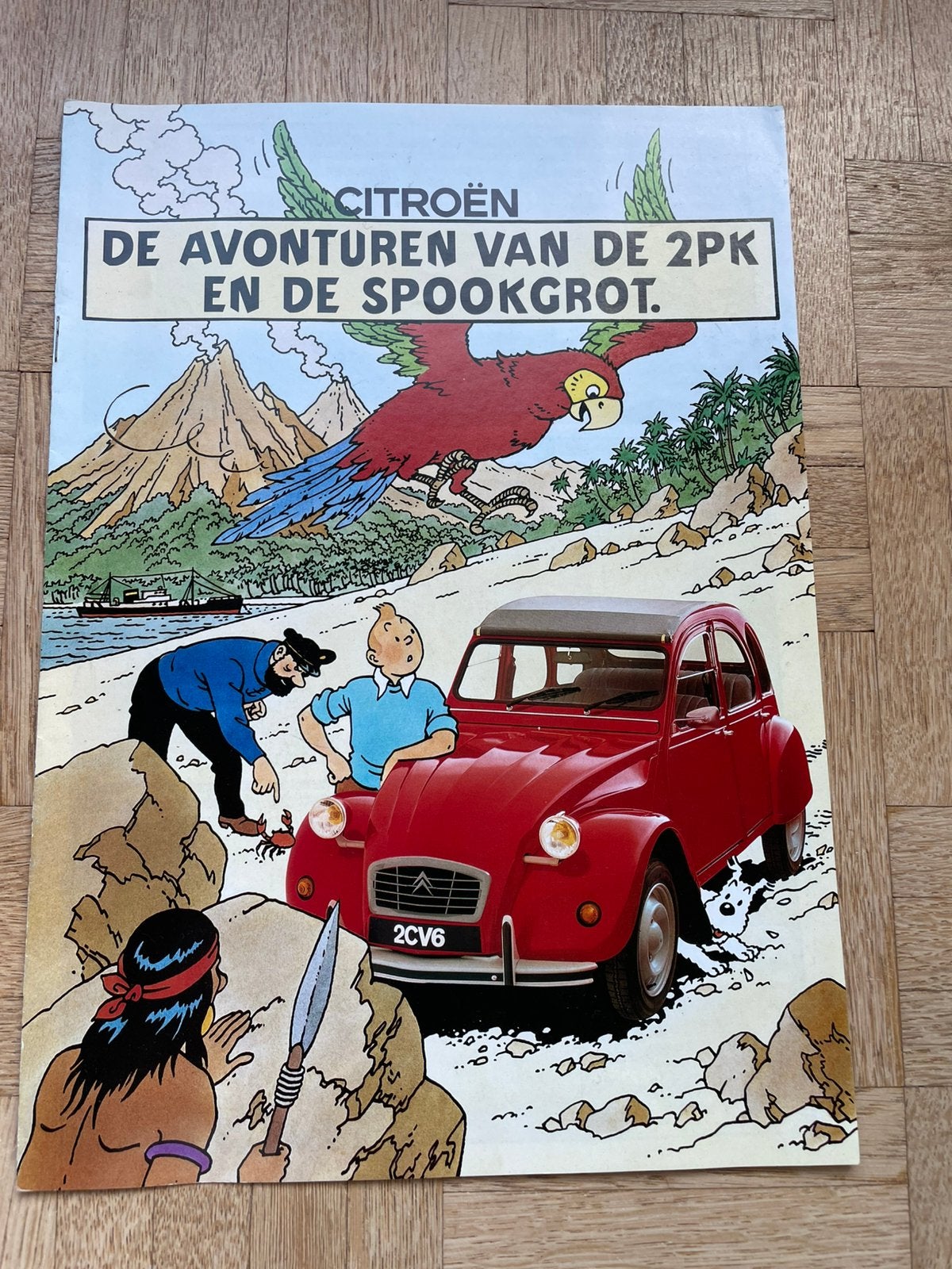 Brochure Citroën 2 PK - stripvorm - 1989, Livres, Autos | Brochures & Magazines, Enlèvement ou Envoi, Comme neuf, Citroën