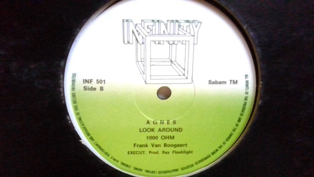 1000 OHM " A G N E S ", Cd's en Dvd's, Ophalen of Verzenden, Zo goed als nieuw, 12 inch, Originele persing