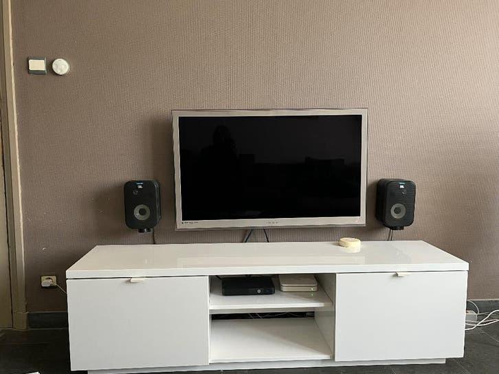 Tv meubel, Huis en Inrichting, Ophalen, Overige materialen, Gebruikt, 150 tot 200 cm