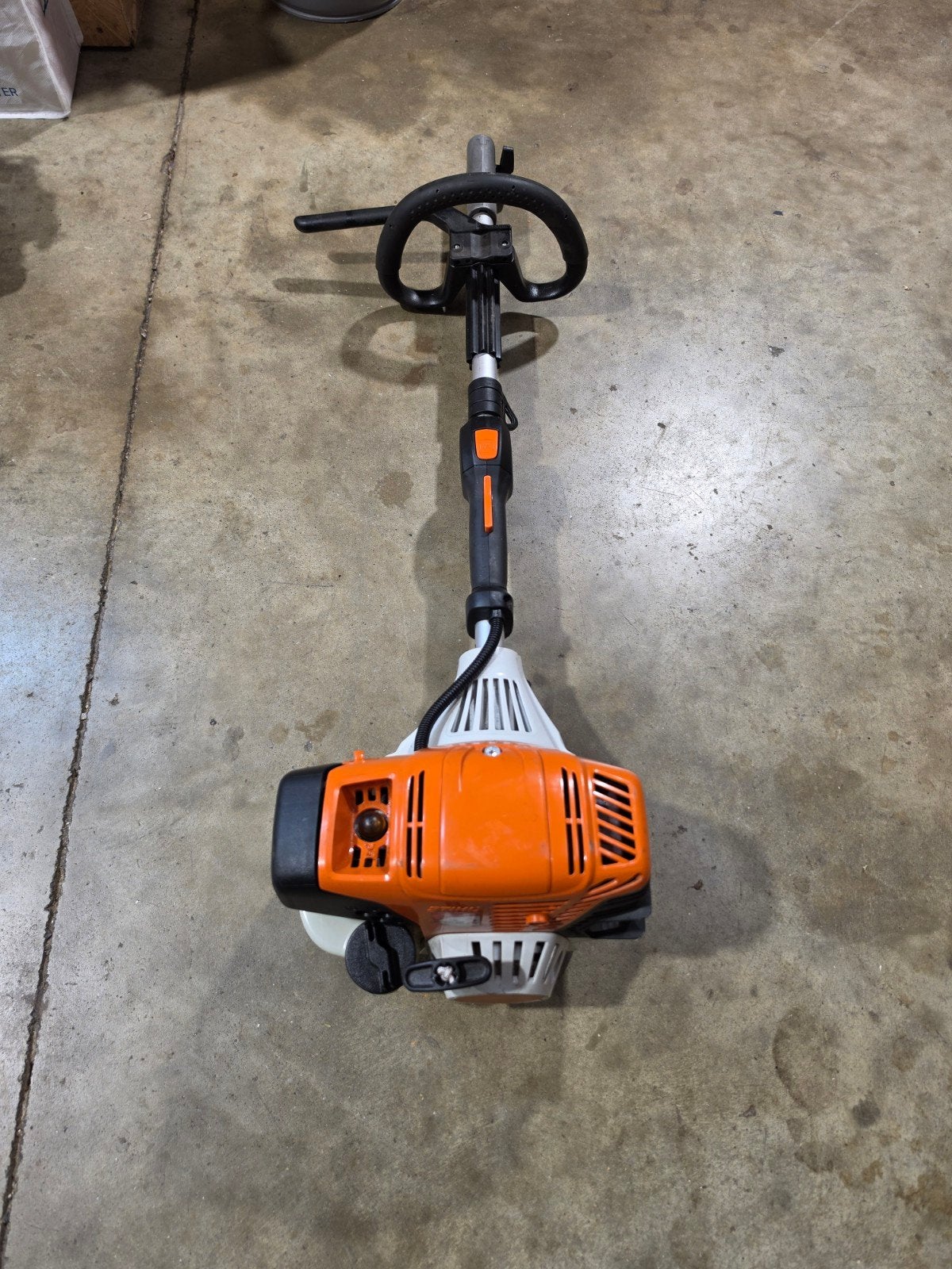 stihl combi motor, Ophalen