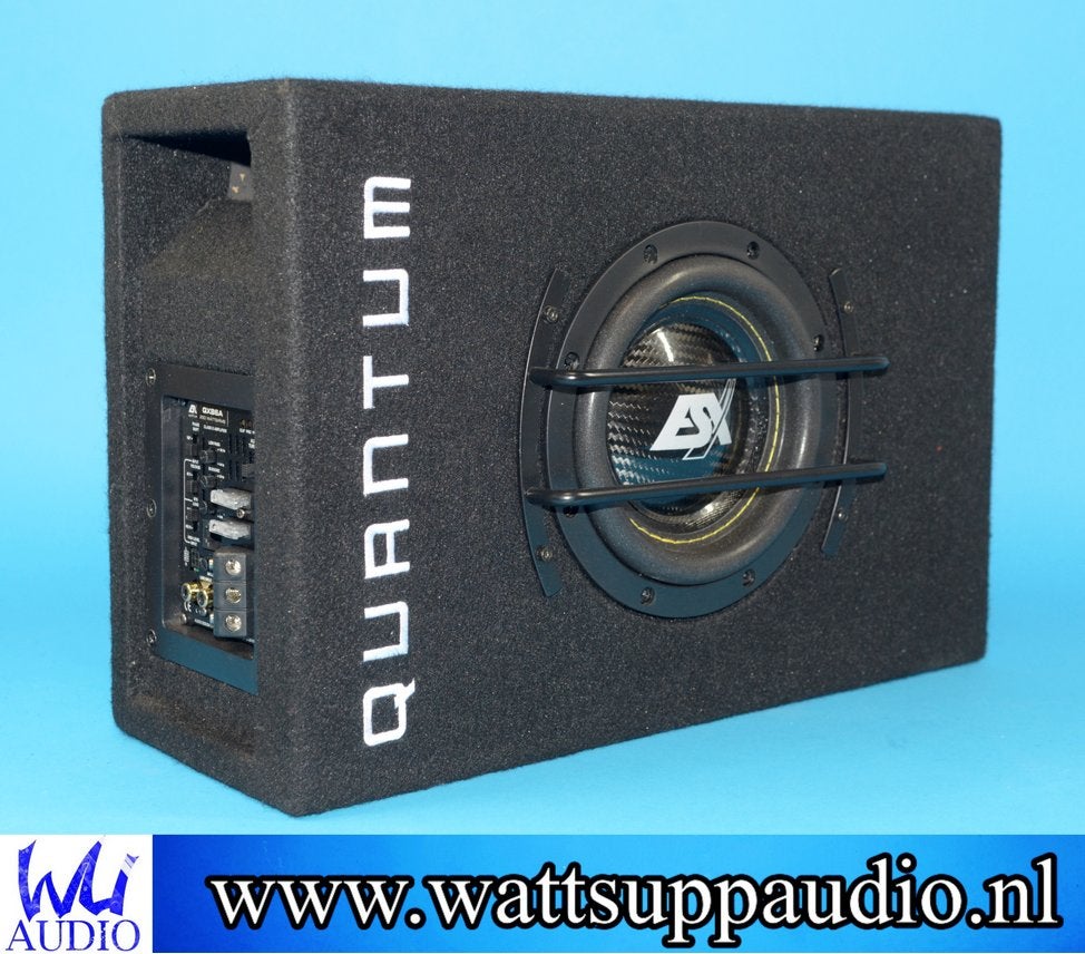 ESX QXB6A 16,5 cm (6.5") Active Subwoofer / Gepoort, Enlèvement ou Envoi, Utilisé