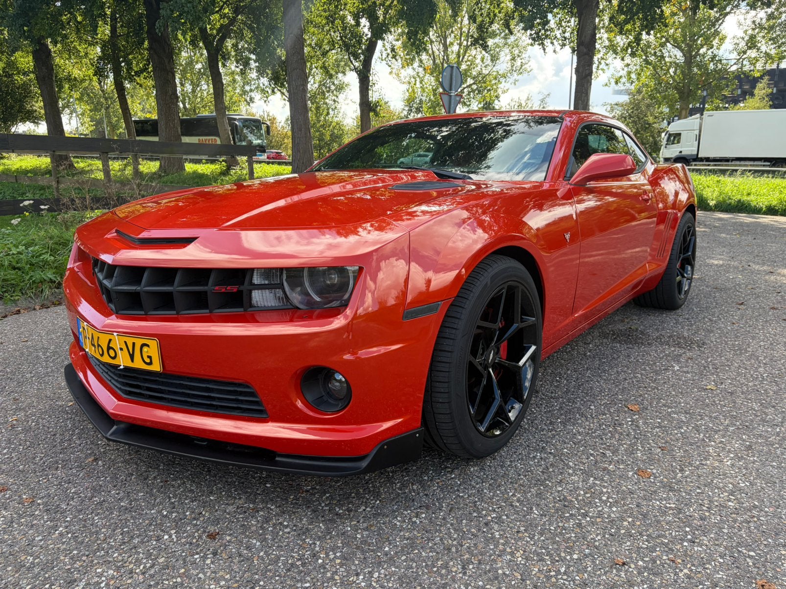 Chevrolet Camaro V8 6.2 SS, Auto's, Automaat, Camaro, Leder, Particulier
