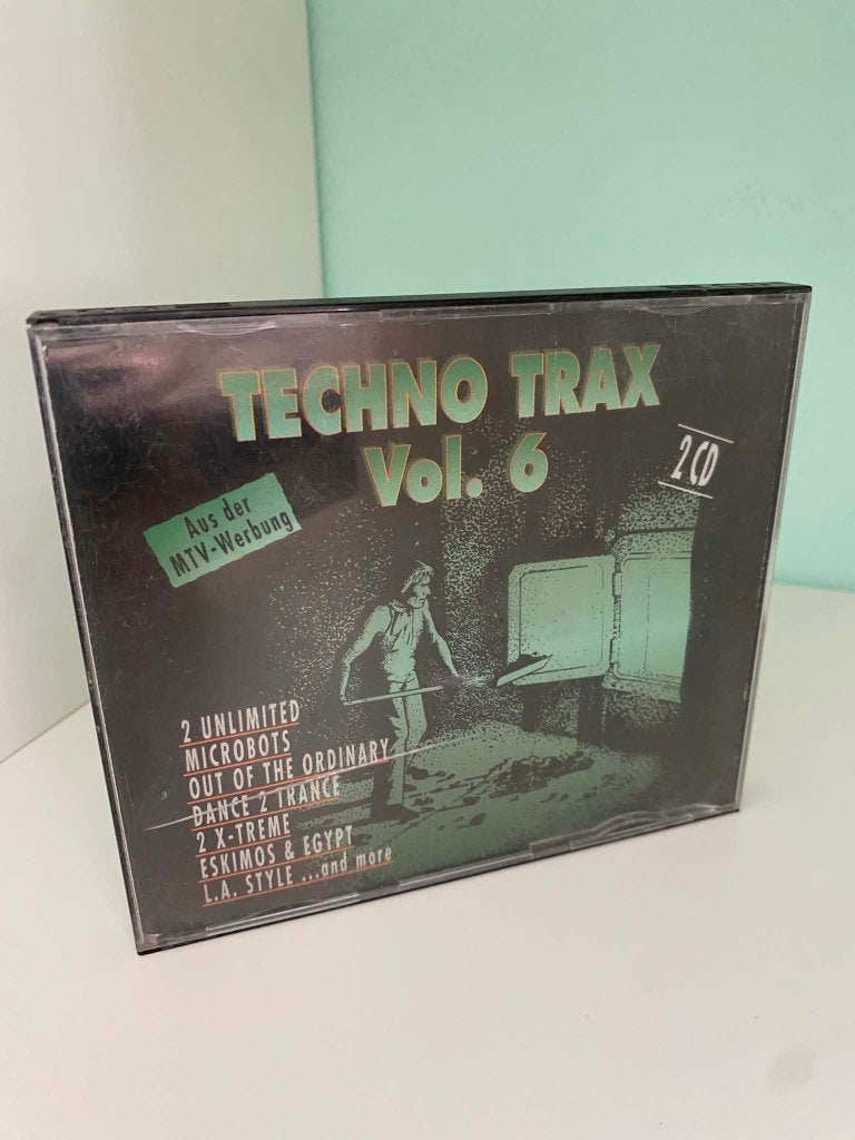 Techno Trax Vol. 6 / Germany 1992, CD & DVD, CD | Dance & House, Utilisé, Techno, Album, Envoi
