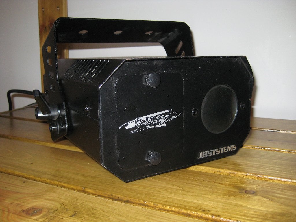 Retro lichteffect Exercet met lamp en gobowiel, Muziek en Instrumenten, Ophalen, Gebruikt, Licht, Geluidgestuurd