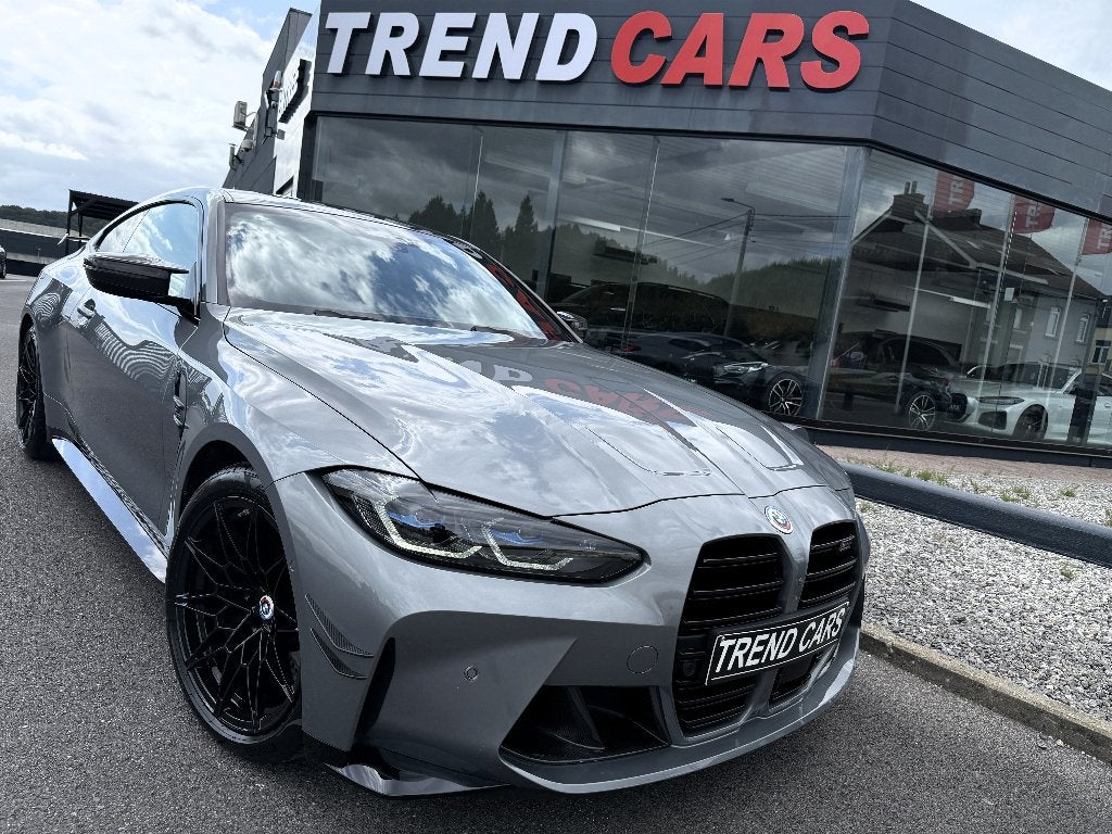 BMW M4 COUPÉ 3.0 COMP XDRIVE PACKMPERFORMANCE/CARBON, Cuir, Argent ou Gris, Achat, 375 kW