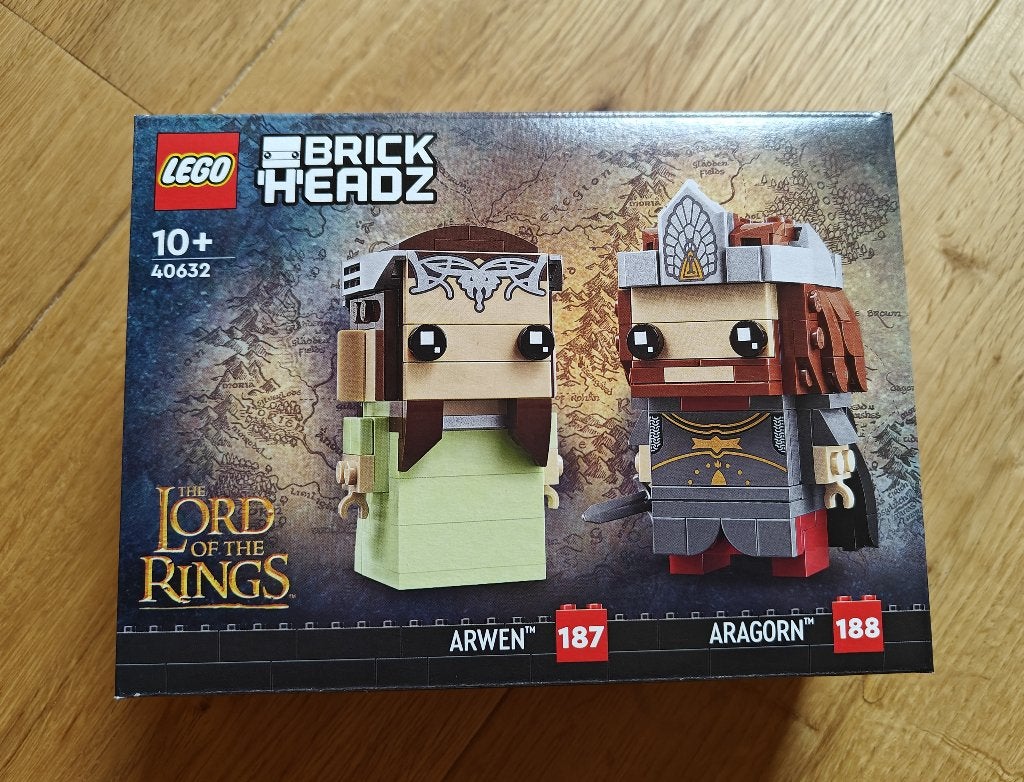 LEGO BrickHeadz 40632 - Aragorn & Arwen SEALED, Neuf, Enlèvement ou Envoi, BrickHeadz, Lego