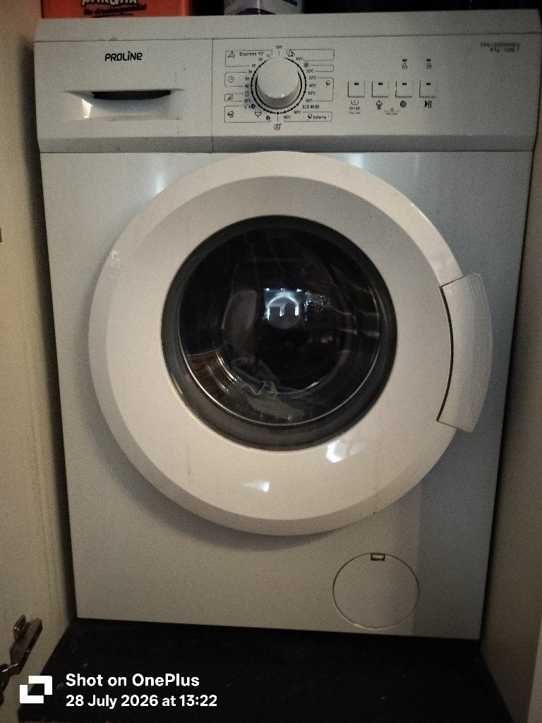 wasmsmachine, Enlèvement, Comme neuf
