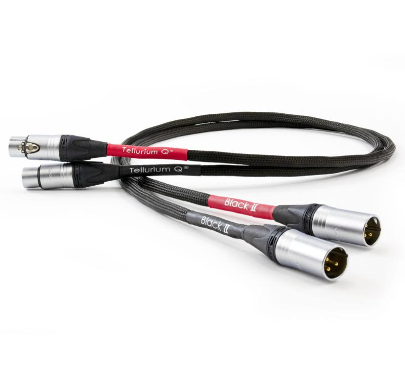 Tellurium Q Black II XLR - XLR, TV, Hi-fi & Vidéo, Câbles audio & Câbles de télévision, Neuf, Câble Interlink, Enlèvement ou Envoi