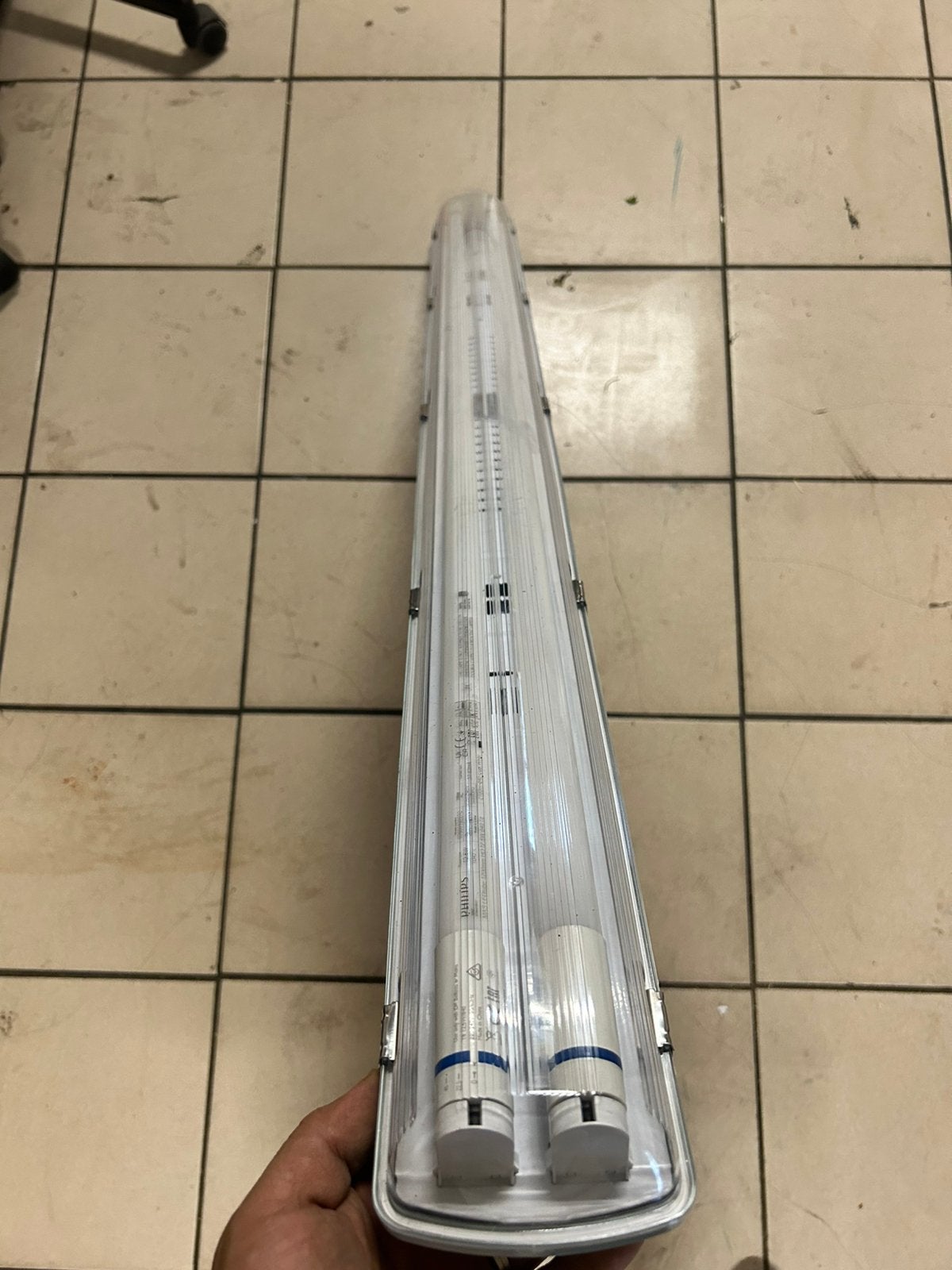 Led armatur plafondlamp set, Ophalen of Verzenden, Zo goed als nieuw