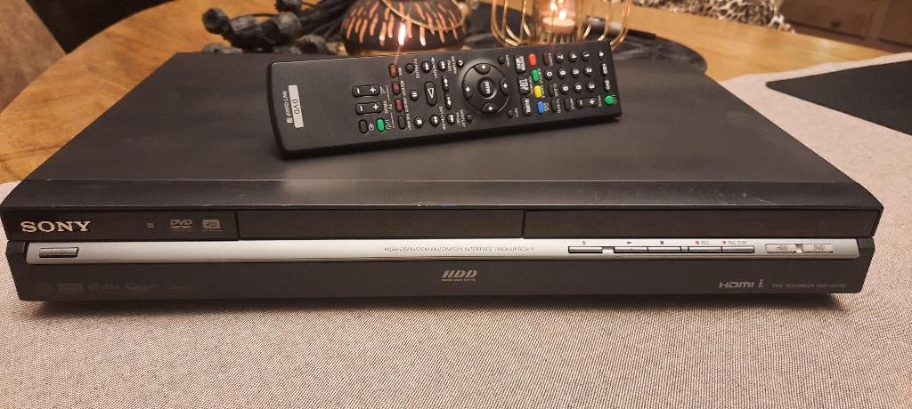 Sony RDR-HX750 HDD-DVD Recorder, Audio, Tv en Foto, Decoders en Harddiskrecorders, Ophalen of Verzenden, Zo goed als nieuw, Harddiskrecorder