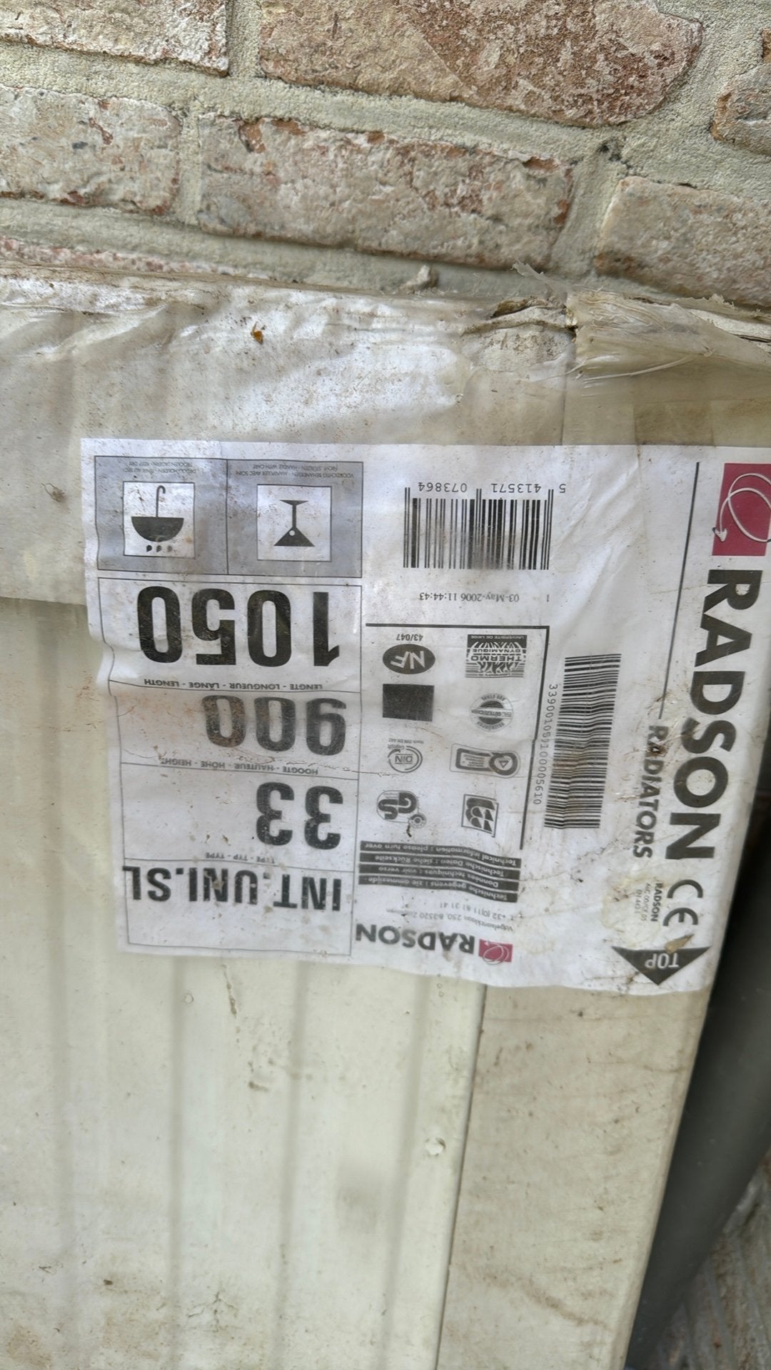 Nouveau radiateur Radson, Bricolage & Construction, Chauffage & Radiateurs, Neuf, Enlèvement, 80 cm ou plus, Radiateur