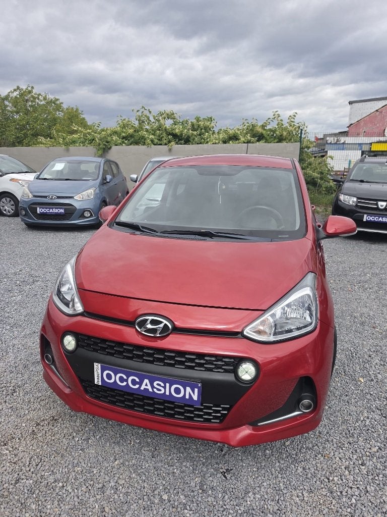 Hyundai I10 essence 1.2, Autos, Rouge, Achat, Euro 6, Entreprise