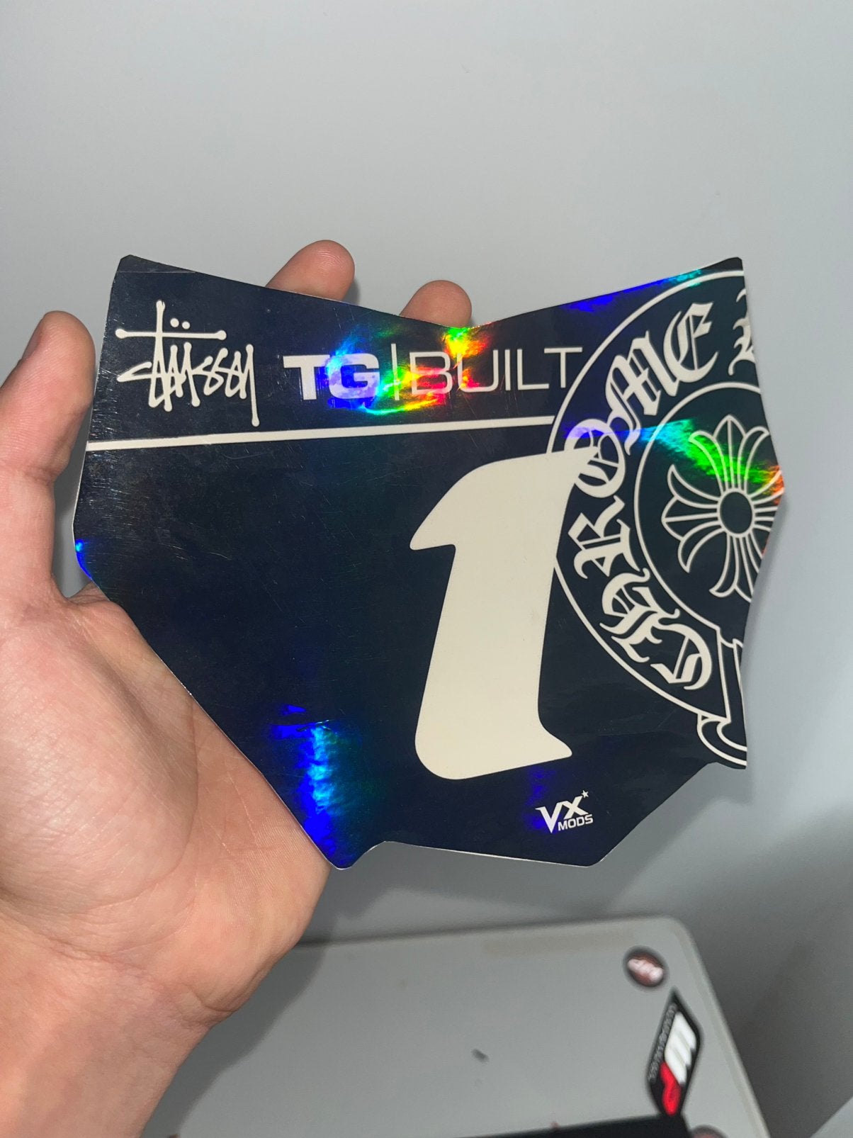 Chrome hearts motocutzz decal, Ophalen of Verzenden