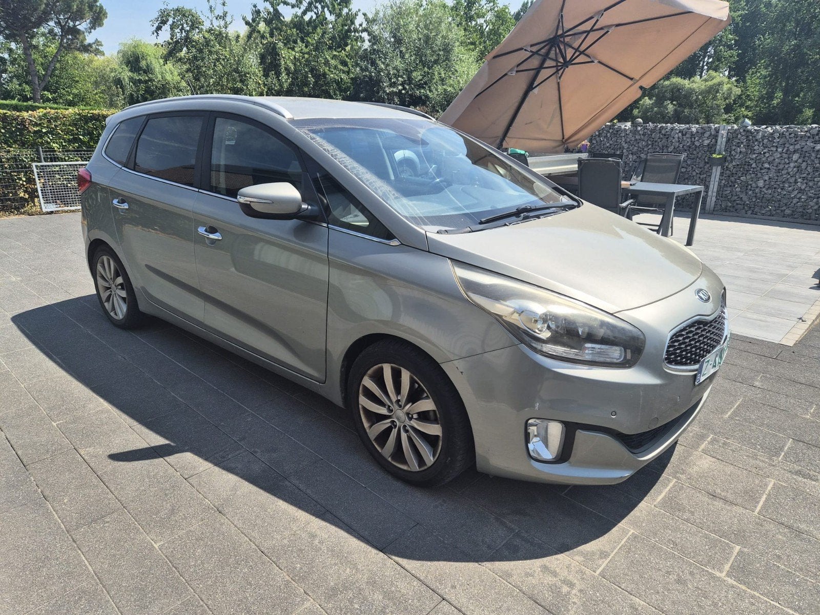 Kia Carens, Auto's, Kia, Euro 5, Zwart, 7 zetels, Bedrijf