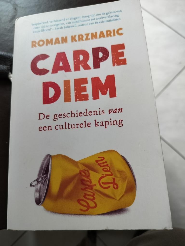 Roman Krznaric - Carpe diem, Livres, Philosophie, Enlèvement