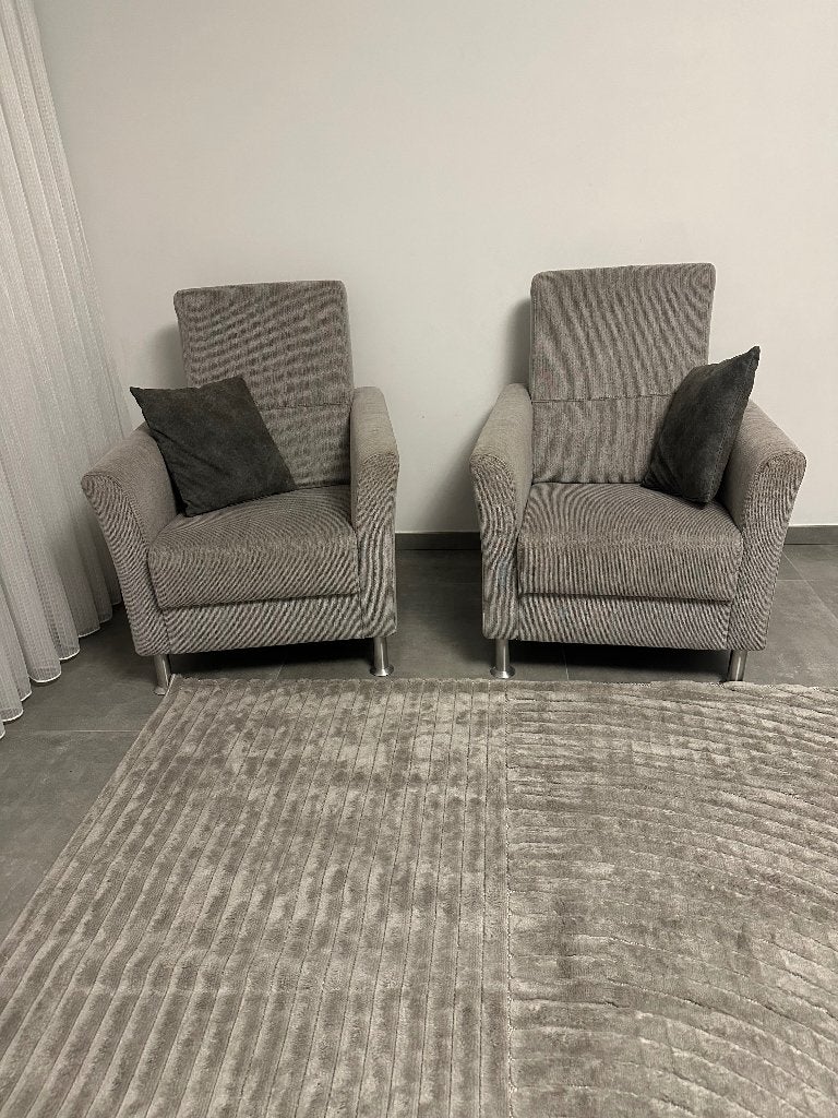 2 Fauteuil / zetel, Maison & Meubles, Enlèvement, Utilisé, Tissus