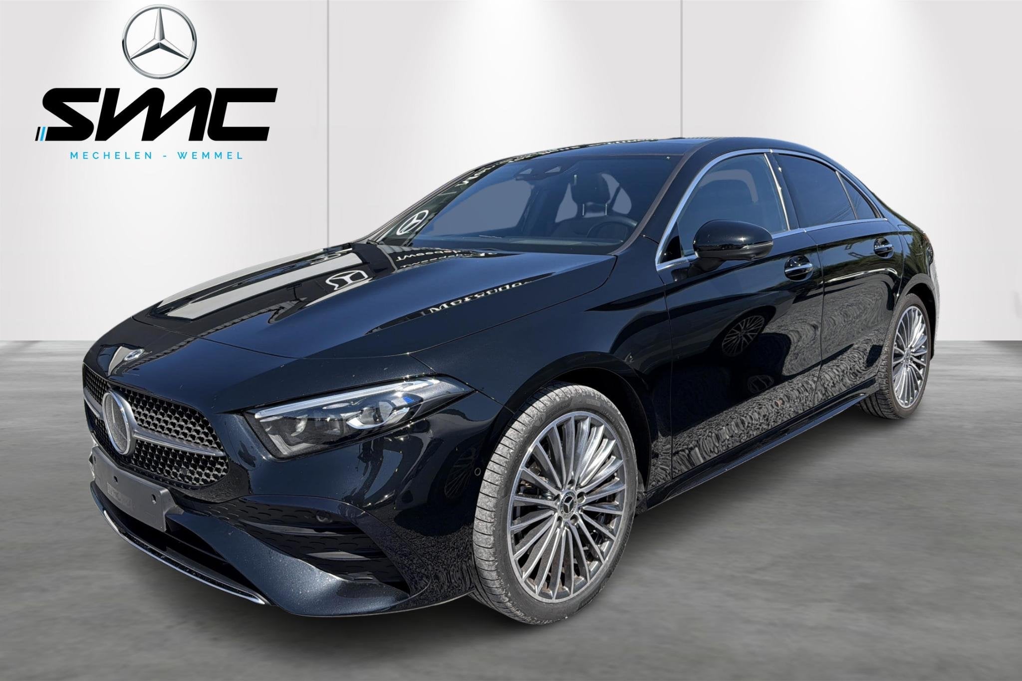 Mercedes-Benz A-Klasse 250e AMG, Auto's, Stof, Gebruikt, Zwart, Bedrijf