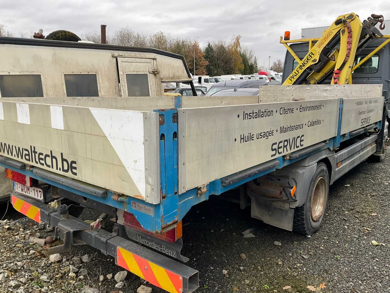 Mercedes-Benz Vrachtwagen met Palfinger PK7000, Overige brandstoffen, Mercedes-Benz, Bedrijf, Te koop