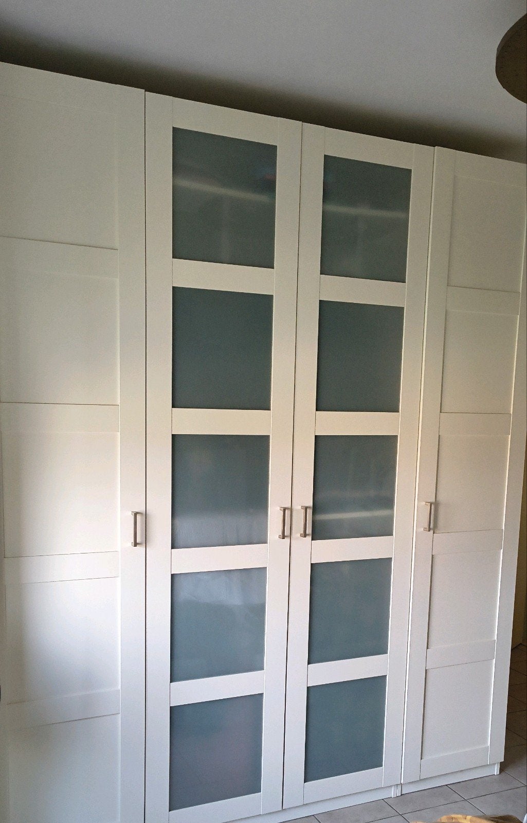Ikea kleren kast pax, Ophalen