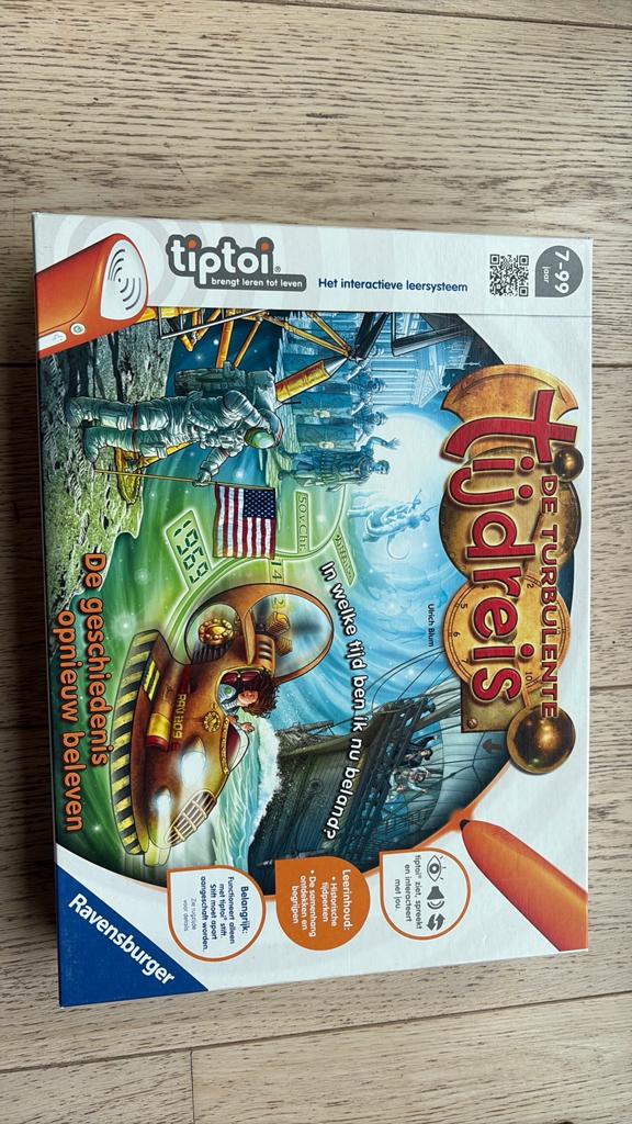 Tiptoi. De turbulente tijdreis., Ophalen, Zo goed als nieuw, Taal en Lezen, Met geluid
